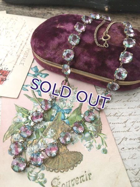 画像10: アイリスガラスのリヴィエールネックレスB (10)