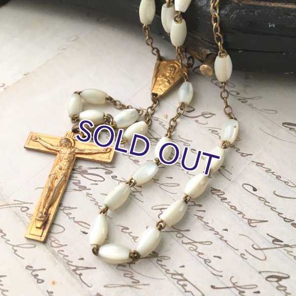 画像2: マザーオブパールのロザリオE (2)