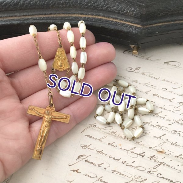 画像7: マザーオブパールのロザリオE (7)