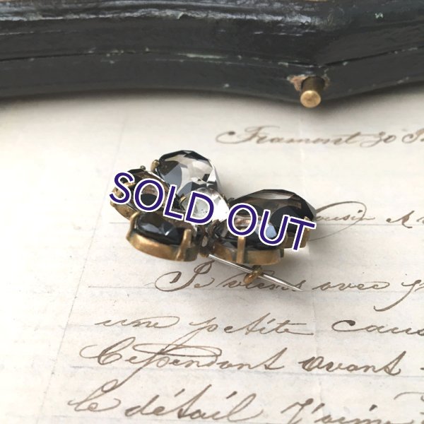 画像6: ベルリンガラスのスミレブローチ (6)