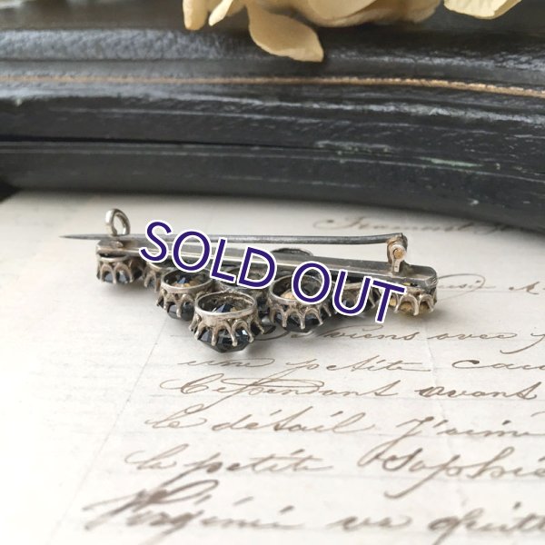 画像8: ベルリンガラスのトライアングルブローチ (8)