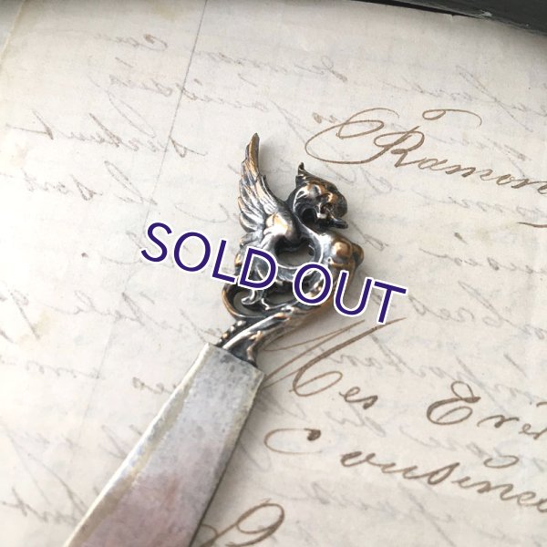 画像5: グリフィンのレターナイフ兼ブックマーカー (5)
