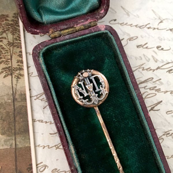 画像2: ND紋章のクラヴァットピン (2)