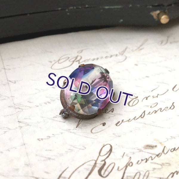 画像7: アイリスガラスの一粒ブローチ (7)