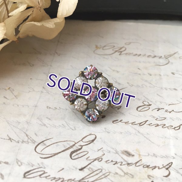 画像2: アイリスガラスの小さなレースピン (2)