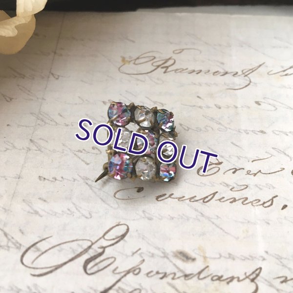 画像5: アイリスガラスの小さなレースピン (5)