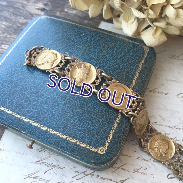 画像8: フランス王と皇帝のゴールドブレスレット (8)