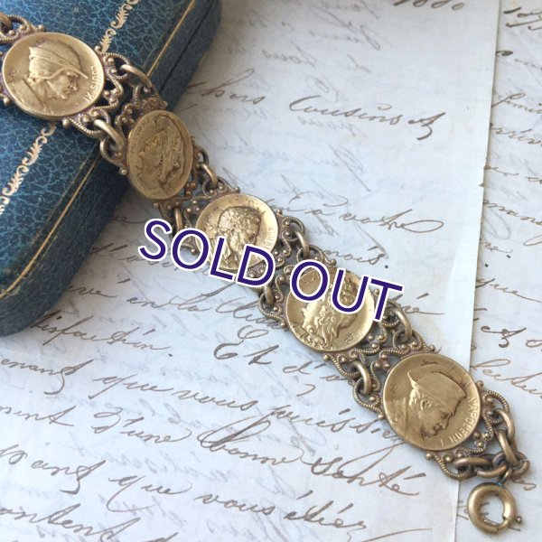 画像6: フランス王と皇帝のゴールドブレスレット (6)