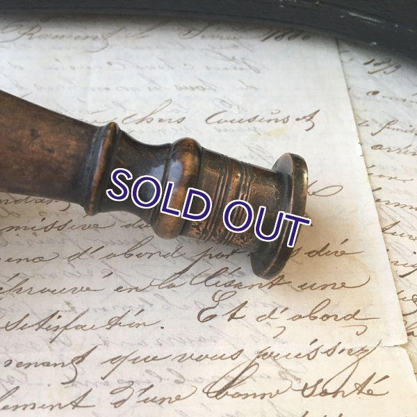 画像5: 木製ハンドル『FDM』シーリングスタンプ (5)