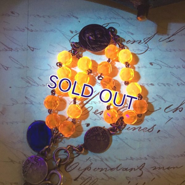 画像6: オレンジ蛍光ガラスのディゼンヌ (6)