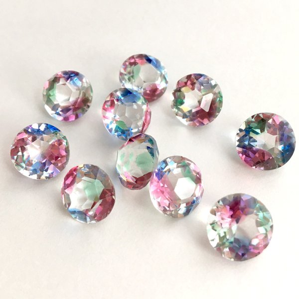 画像3: アイリスガラス ルース ラウンド型 約1cm (3)