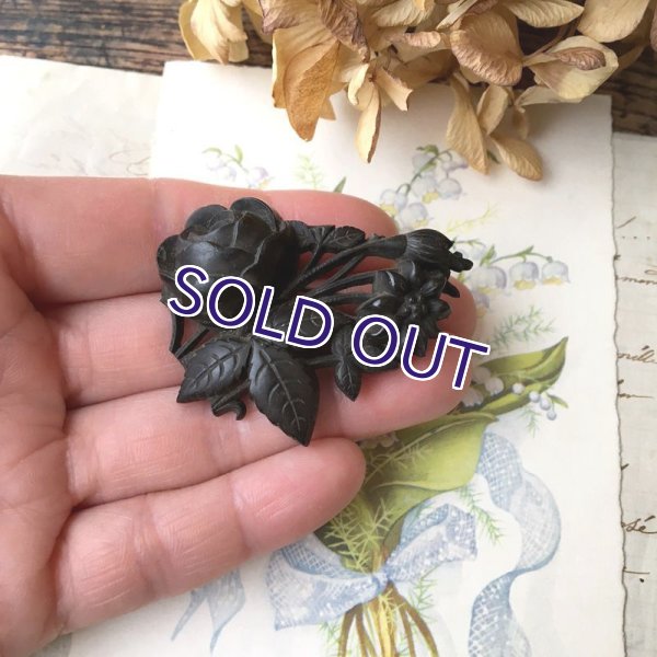 画像8: バラのボーカナイトブローチB (8)