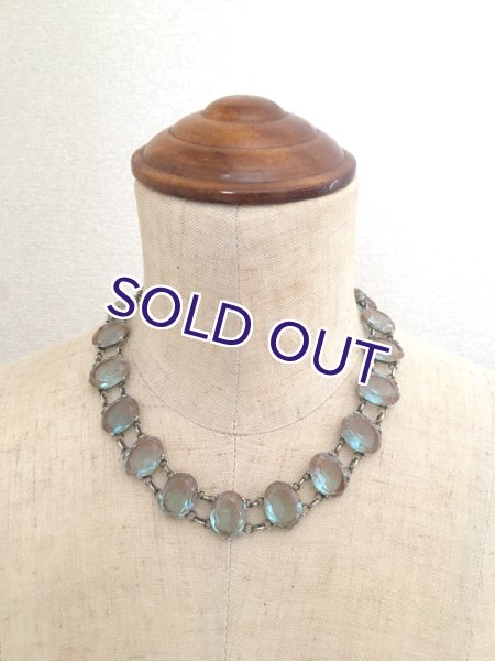 画像15: 大粒サフィレットのリヴィエールネックレス (15)