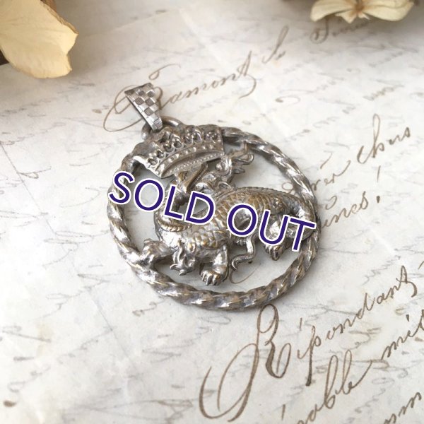 画像3: サラマンダー紋章のペンダント (3)