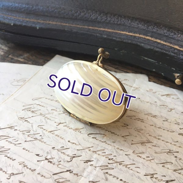 画像6: マザーオブパールのロザリオとケースセットB (6)