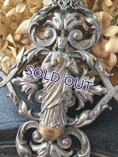 画像11: キリストの聖なる御心 聖水盤 (11)