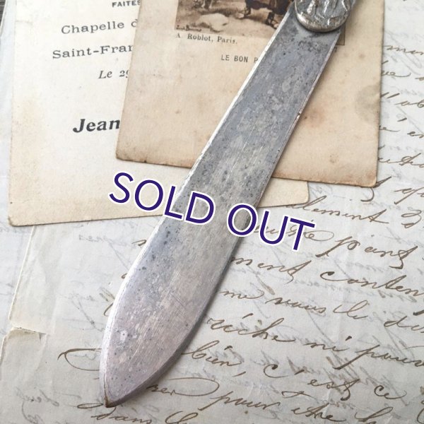 画像7: フルールドリスとルルドの奇跡メダイのレターナイフ (7)
