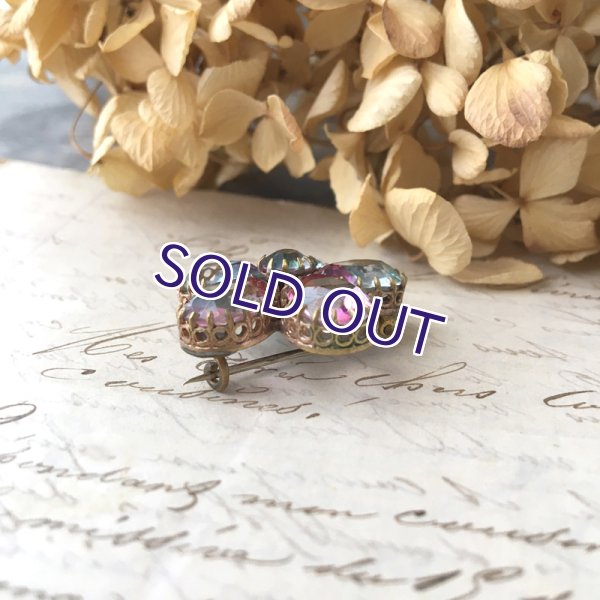 画像6: アイリスガラスのフワラーブローチ (6)