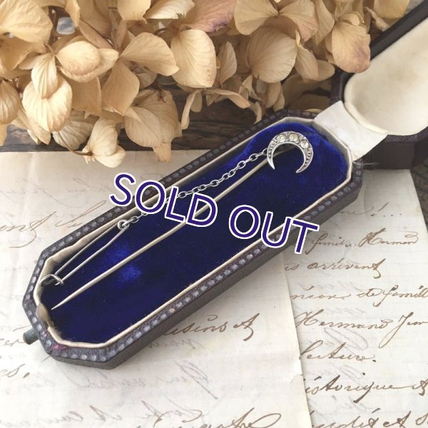 画像8: 小さな三日月のクラヴァットピン (8)