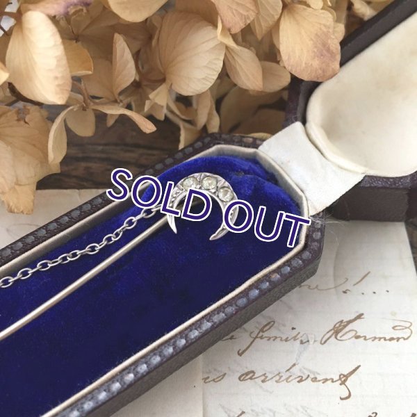 画像3: 小さな三日月のクラヴァットピン (3)