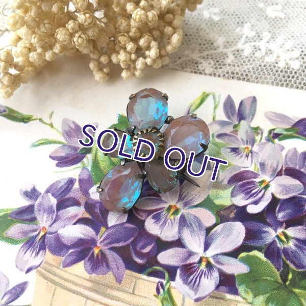 画像3: サフィレットのスミレブローチ (3)