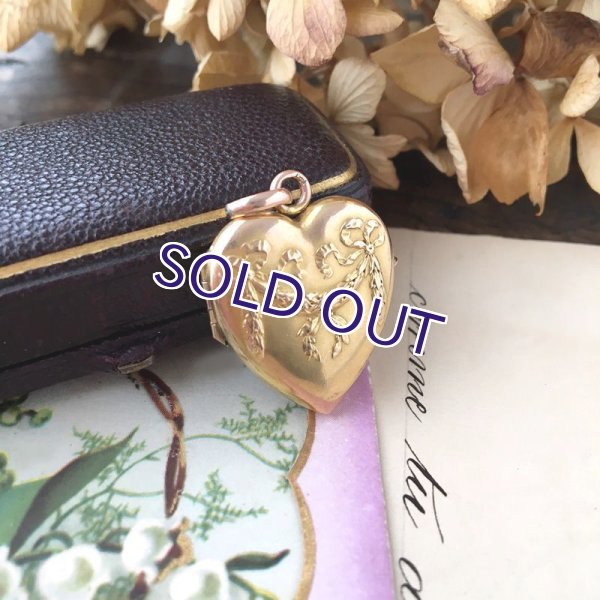 画像10: FIX ガーランドのハートロケットペンダント (10)