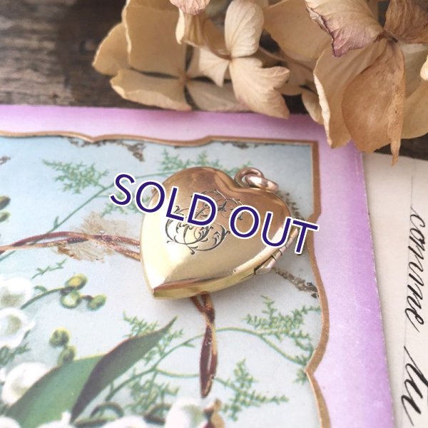 画像5: FIX ガーランドのハートロケットペンダント (5)