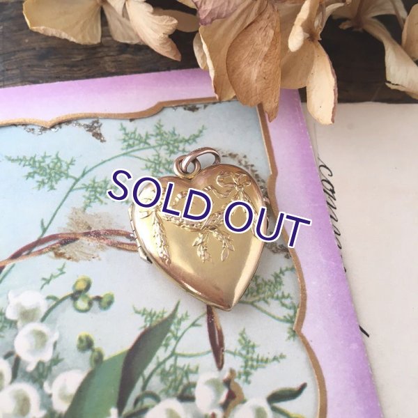 画像4: FIX ガーランドのハートロケットペンダント (4)