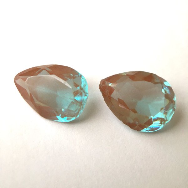 画像2: サフィレットルース ペアシェイプ 約1.5cm×1.1cm (2)