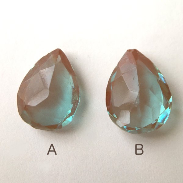 画像5: サフィレットルース ペアシェイプ 約1.5cm×1.1cm (5)