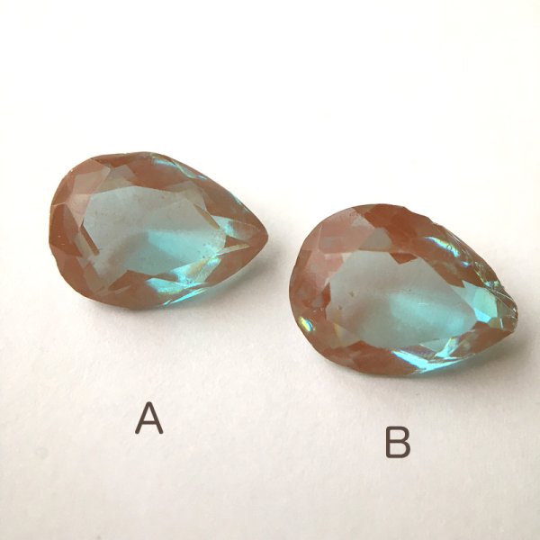 画像4: サフィレットルース ペアシェイプ 約1.5cm×1.1cm (4)