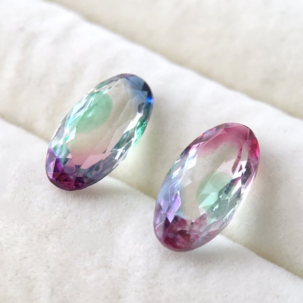 画像4: アイリスガラスルース オーバル型 約16mm×8mm (4)