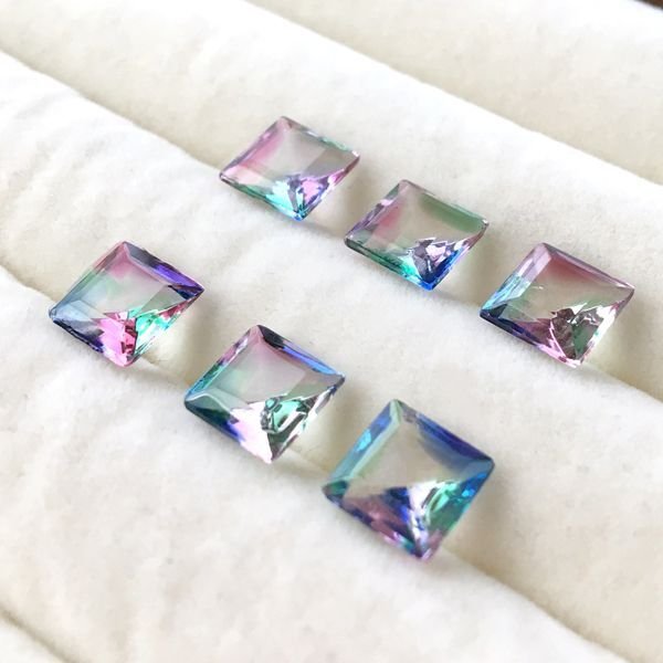 画像5: アイリスガラスルース スクエア型 約8mm×8mm (5)