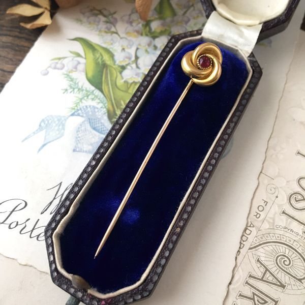 画像2: FIX ノットゴールドクラヴァットピン (2)