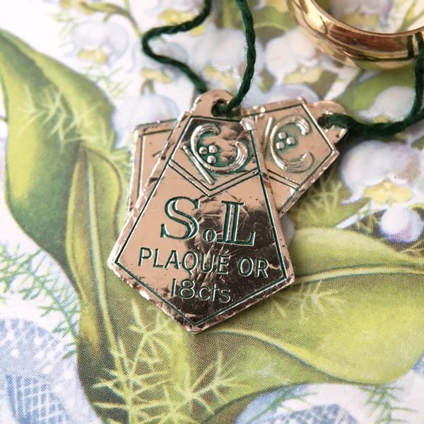 画像7: BIJOUX S.L ゴールドピンキーリング (7)