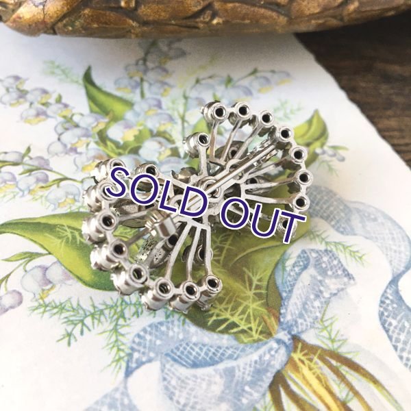 画像5: アイリスガラスのクラスターブローチB (5)