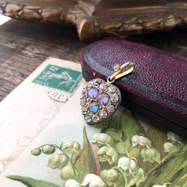 サフィレットのハートペンダント - アンティーク k-nuts