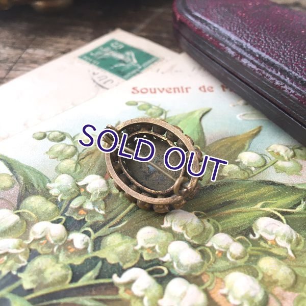 画像8: オーバルサフィレットのデイジーブローチ (8)