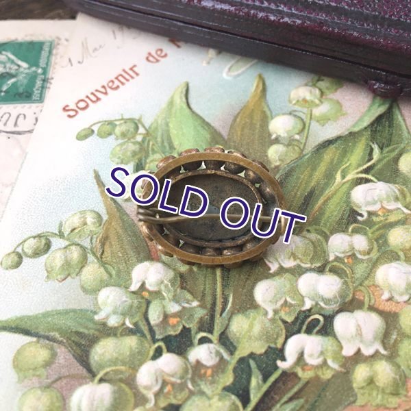 画像7: オーバルサフィレットのデイジーブローチ (7)