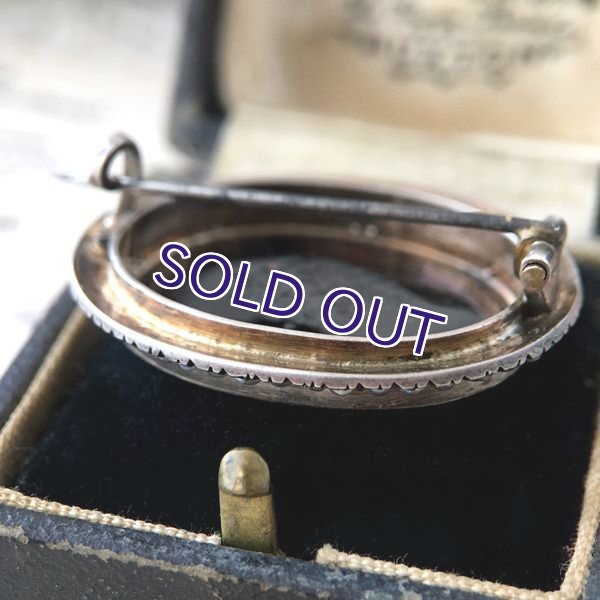 画像9: ふたりの天使のミニアチュールエナメルブローチ (9)