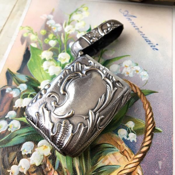 画像9: ロカイユ文様のマッチケース (9)