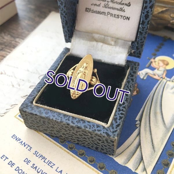 画像8: FIX 聖母マリアのゴールドリング (8)