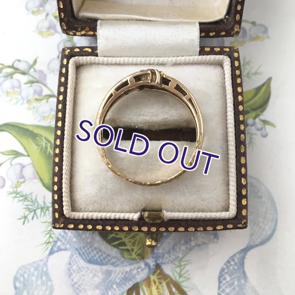 画像4: スピネルと水晶のゴールドリング (4)