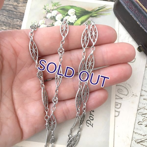 画像9: 銀製 フィリグリー細工のネックレス (9)