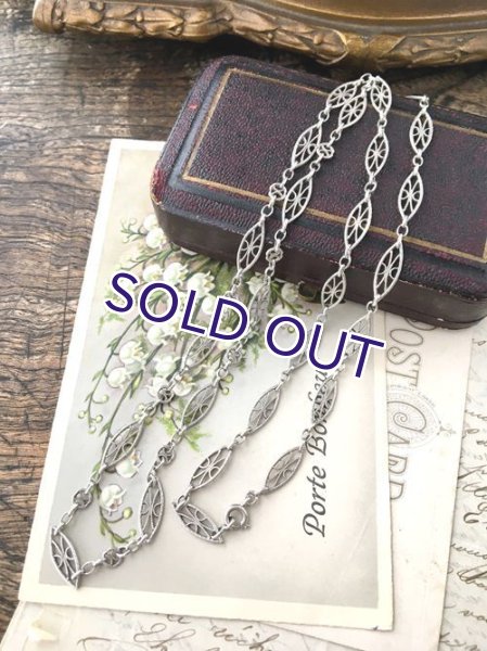 画像10: 銀製 フィリグリー細工のネックレス (10)