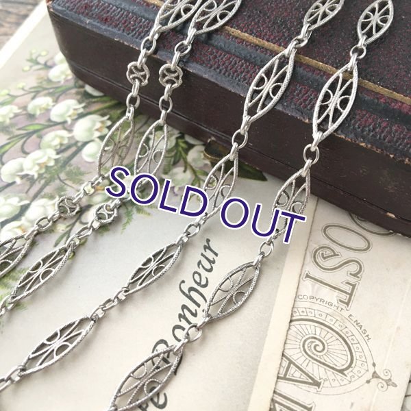 画像2: 銀製 フィリグリー細工のネックレス (2)