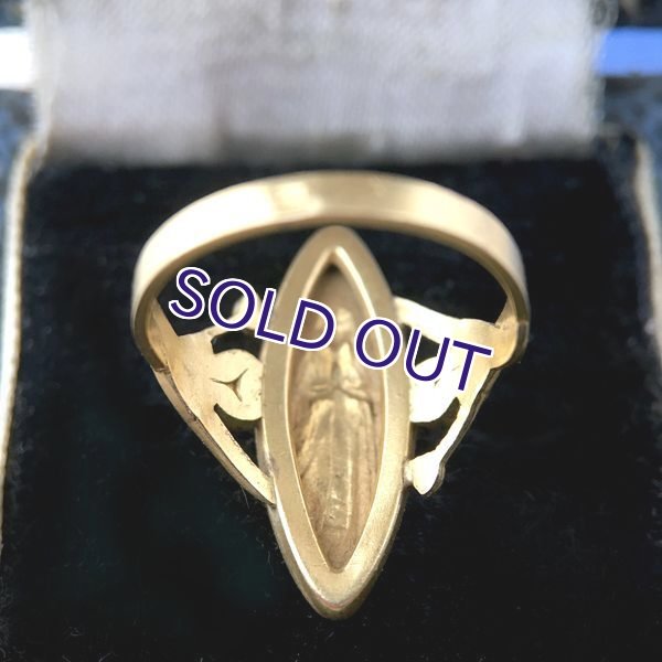 画像7: FIX 聖母マリアのゴールドリング (7)