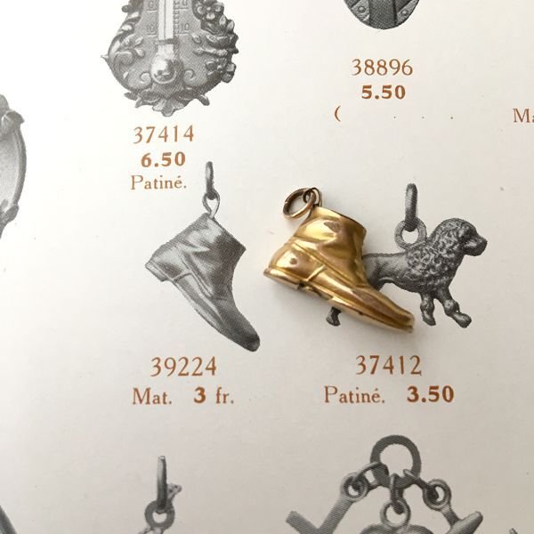 画像8: FIX 小さなゴールドブーツのブレロック (8)