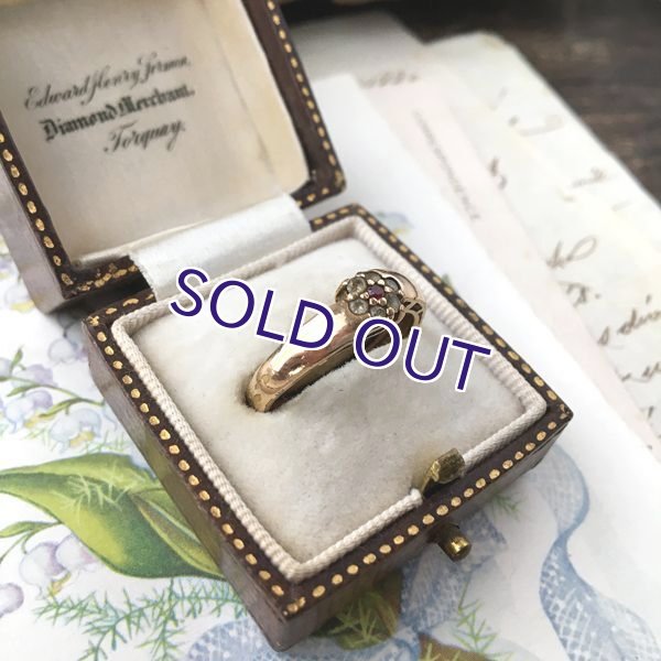 画像3: スピネルと水晶のゴールドリング (3)