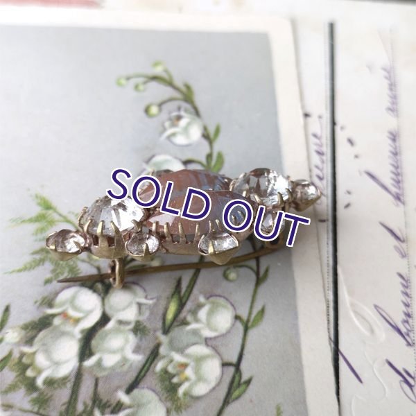 画像12: ダブルマーキスサフィレットのブローチ (12)